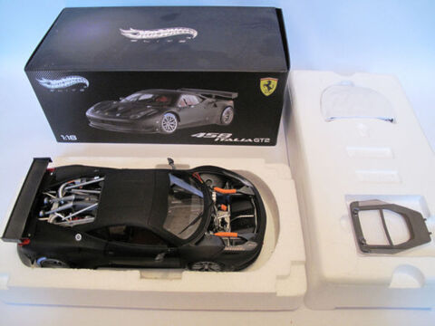 Ferrari 458 GT2 LM Black mat edition Elite 1/18 120 Saint-Amand-les-Eaux (59)