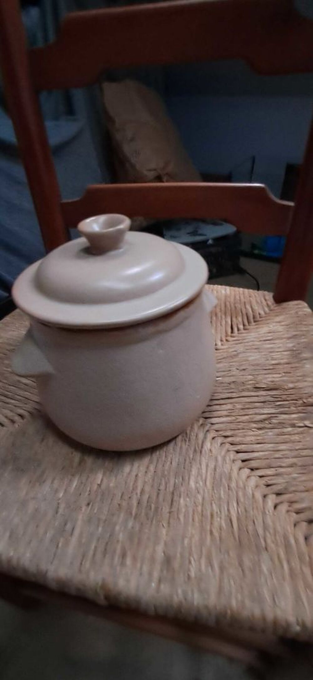 cocotte marron clair Décoration