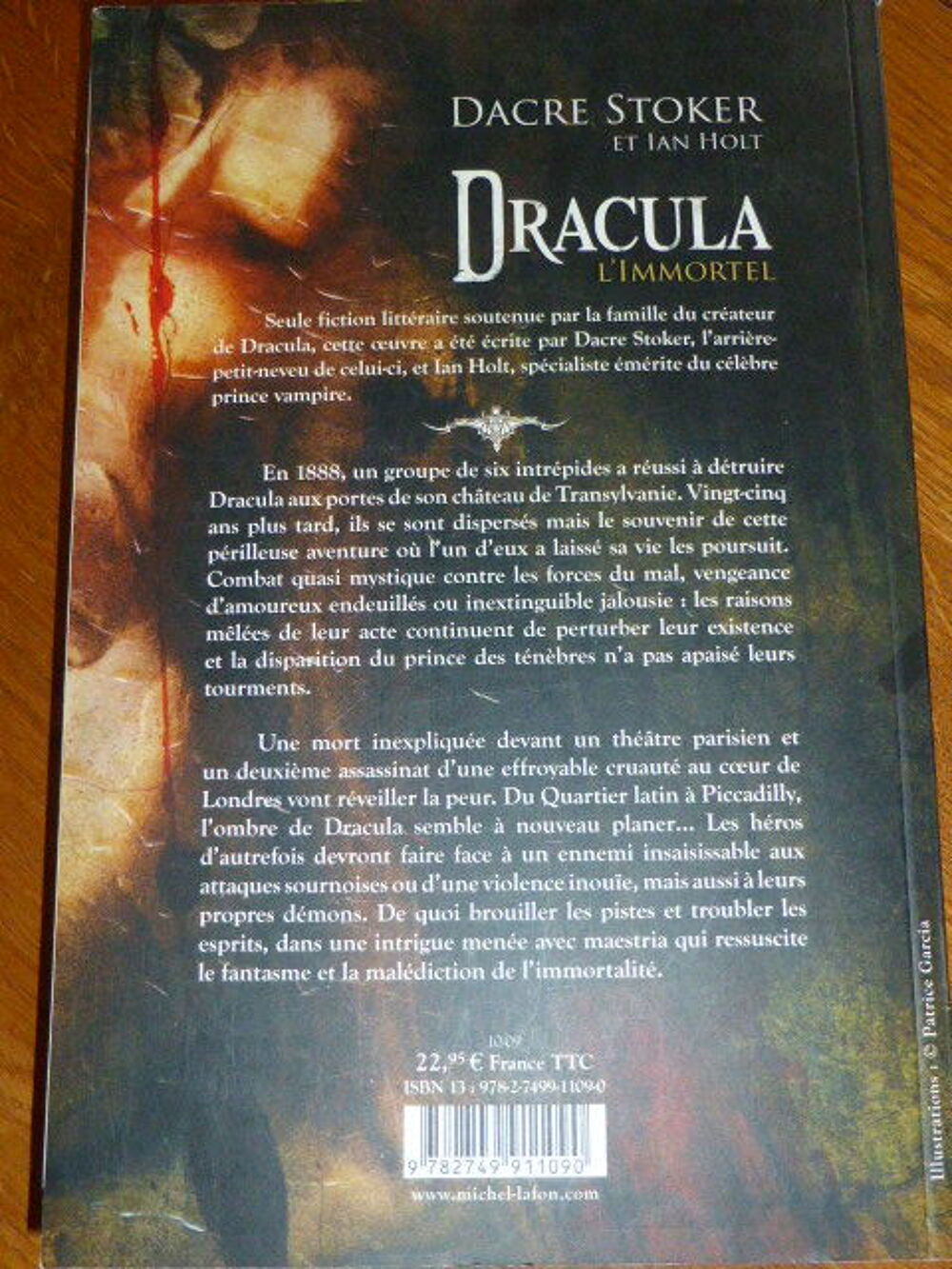 Dracula l'immortel Dacre Stoker Ian Holt Livres et BD
