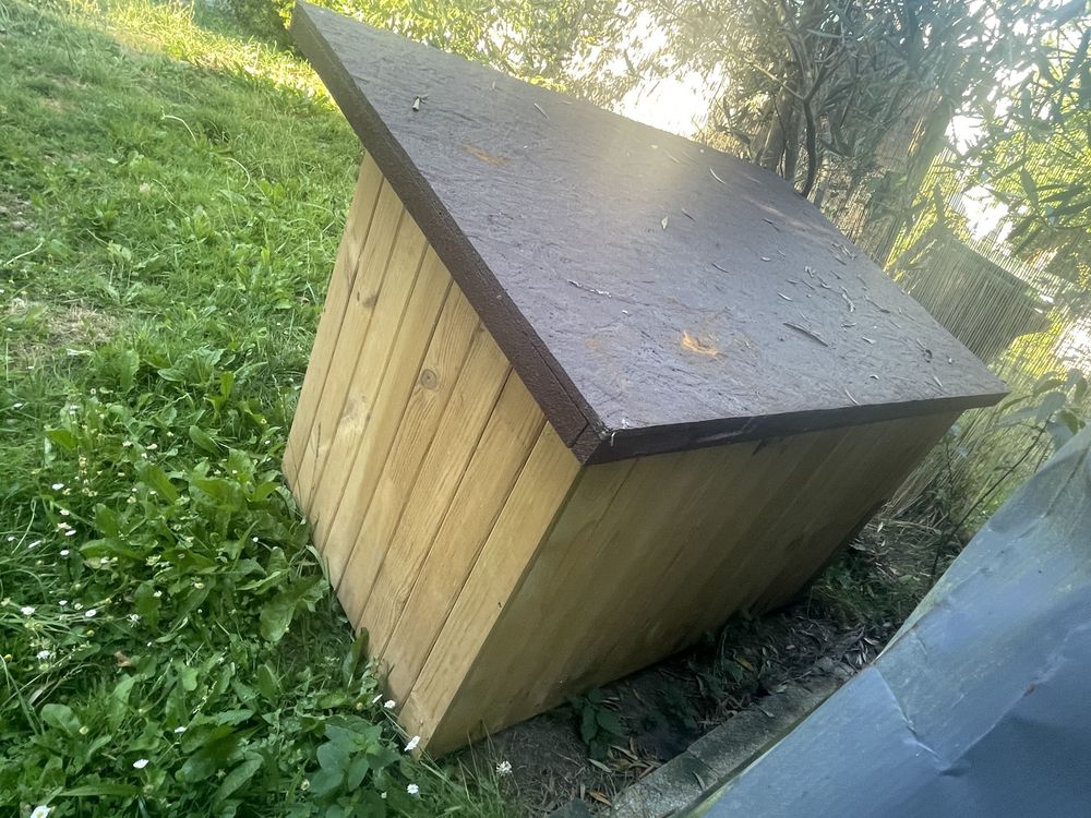 niche pour chian Jardin