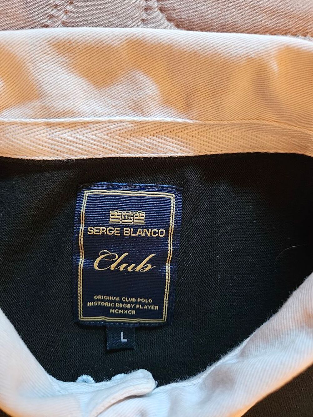 Polo Serge Blanco Vêtements