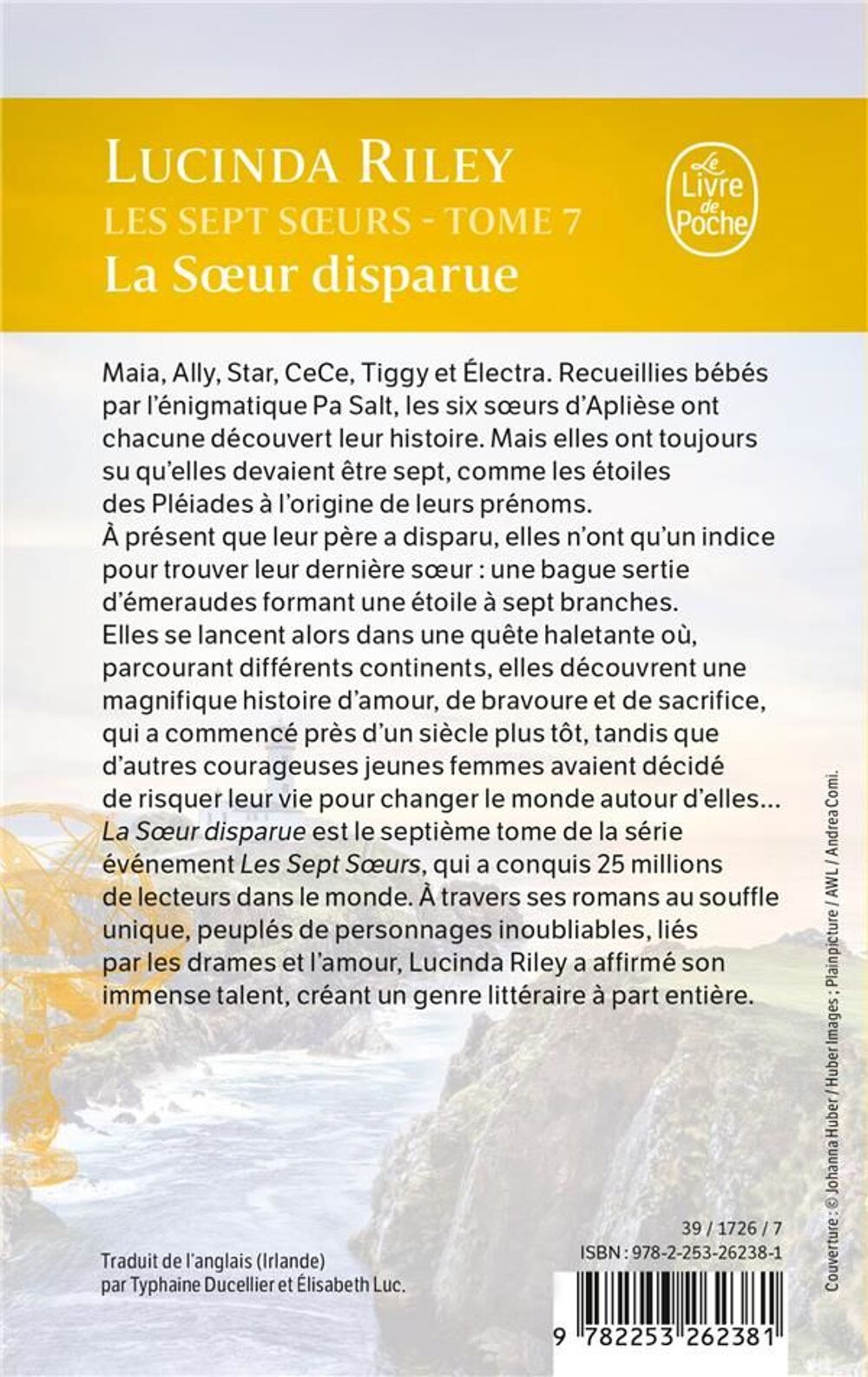 Les sept soeurs Tome 7 : La soeur disparue Livres et BD