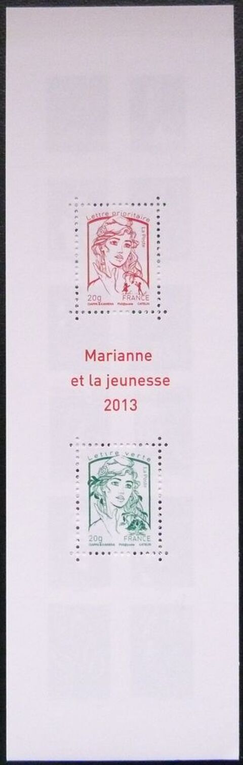 Carnet 1520A gomm  La Vme Rpublique au fil timbre   mis  13 Moulins-le-Carbonnel (72)