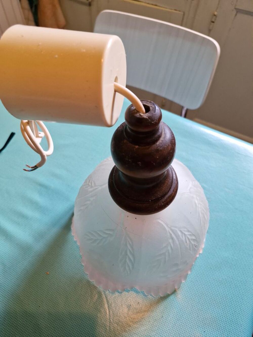 Luminaire ros&eacute; Décoration