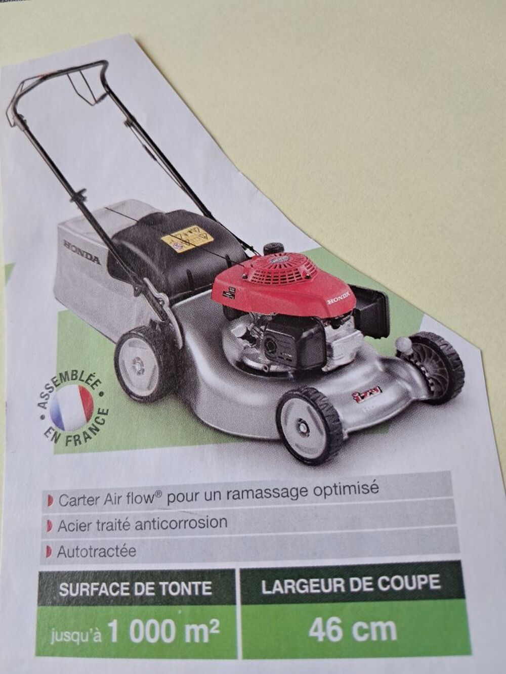 Tondeuse thermique HONDA IZY HRG 466 SKEH Jardin