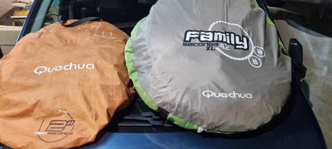 lot de 2 tentes 2  Quetchua 150 Heugas (40)