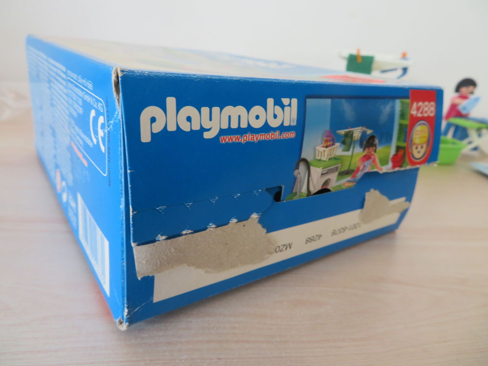 Playmobil 4288 repassage buanderie 100% complet Geobra jouet Jeux / jouets