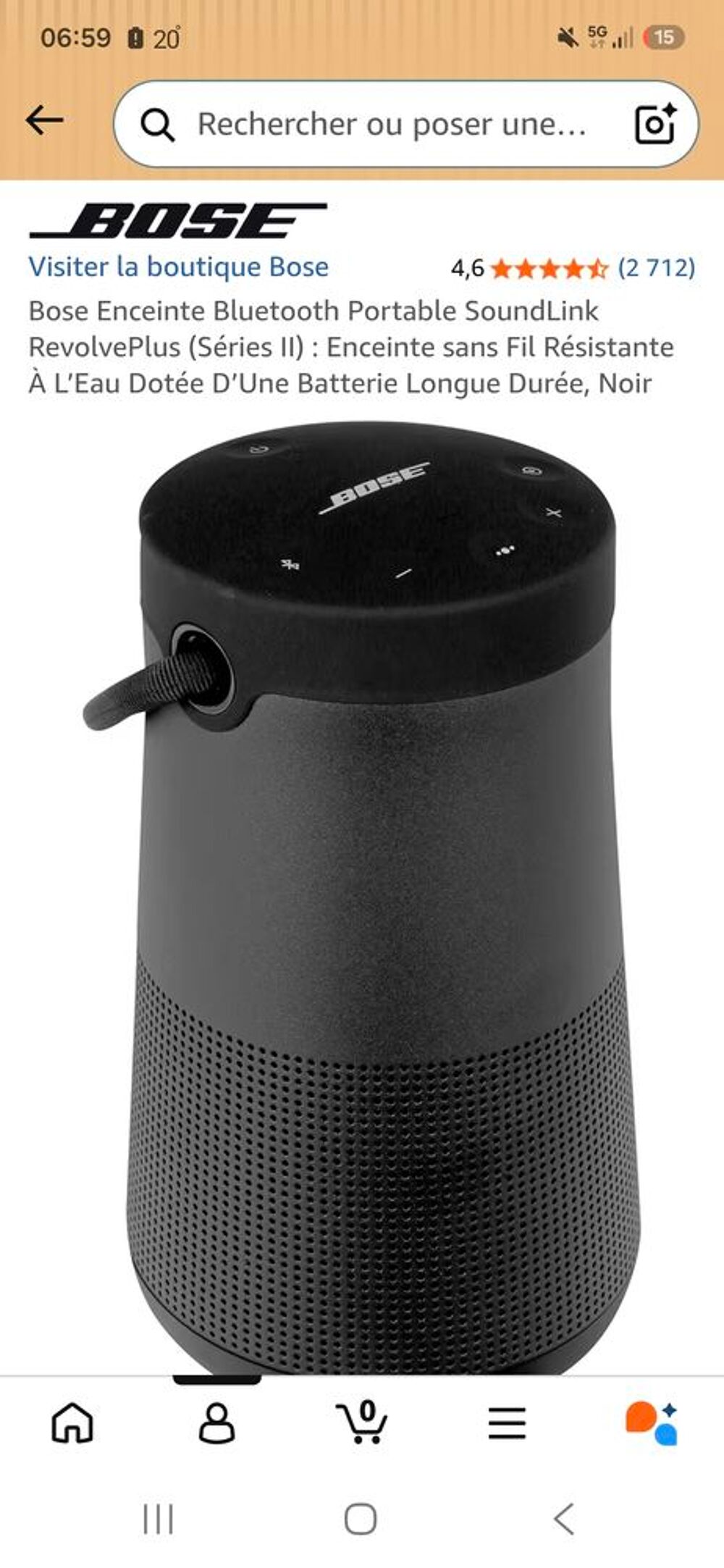 Enceinte nomade bose Audio et hifi