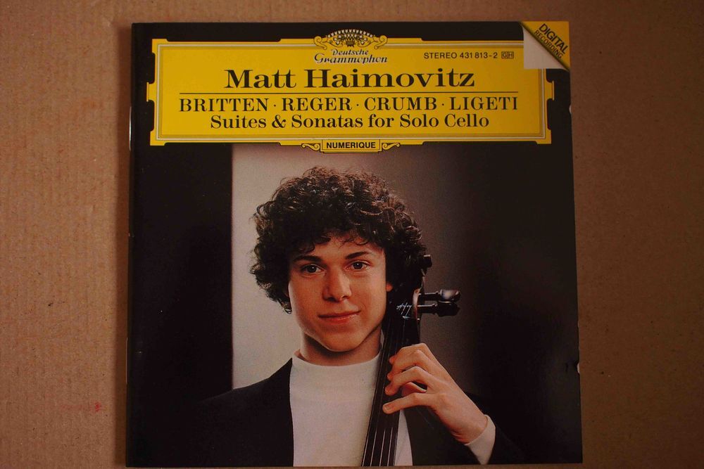 MATT HAIMOVITCH violoncelle seul CD et vinyles