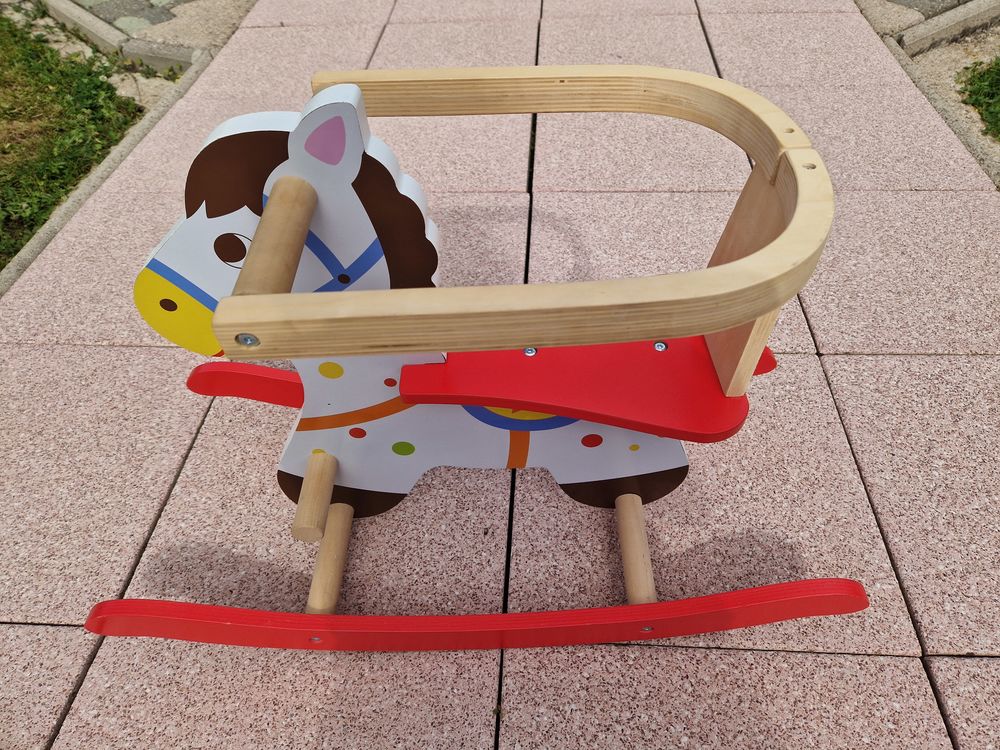 Cheval &agrave; bascule en bois Playtive Jeux / jouets