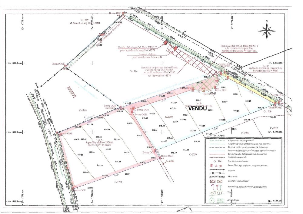 Vente Terrain Opportunité à saisir, terrain constructible Marcilly-le-châtel