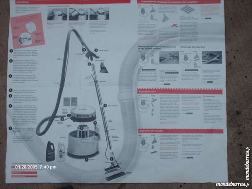 aspirateur "3 en 1" Electroménager