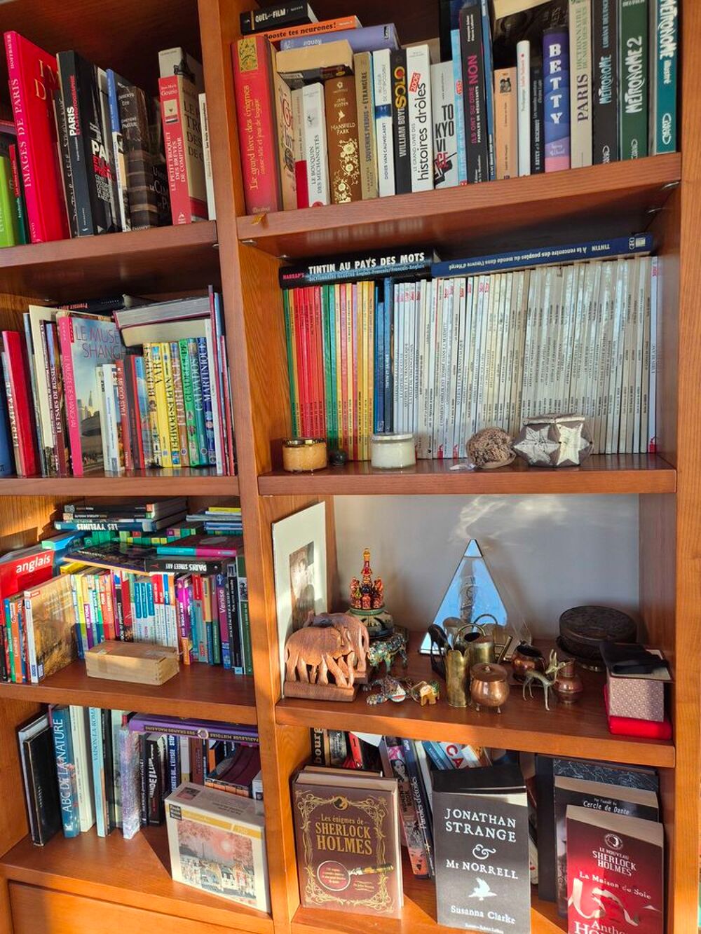 Biblioth&egrave;que en fr&ecirc;ne Meubles
