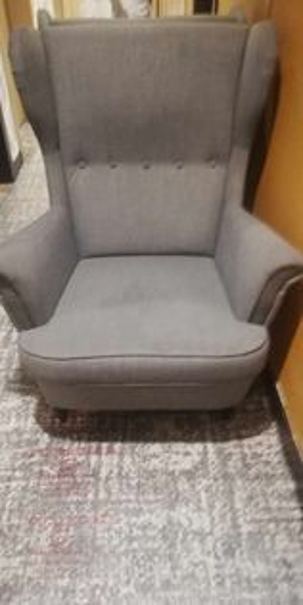 fauteuil ikea gris en bon &eacute;tat Meubles