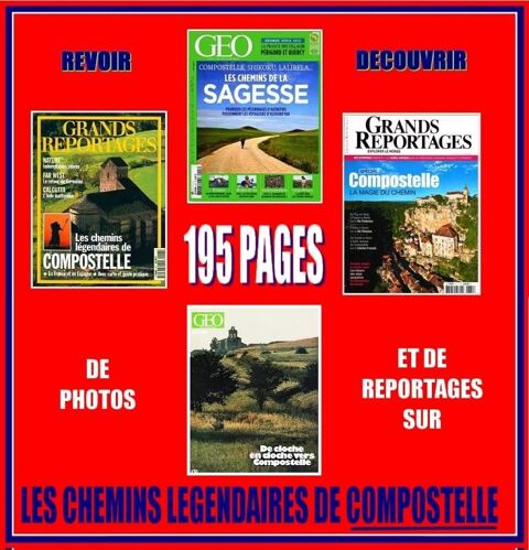 COMPOSTELLE - g�o - P�LERINAGE / prixportcompris 17 Lille (59)