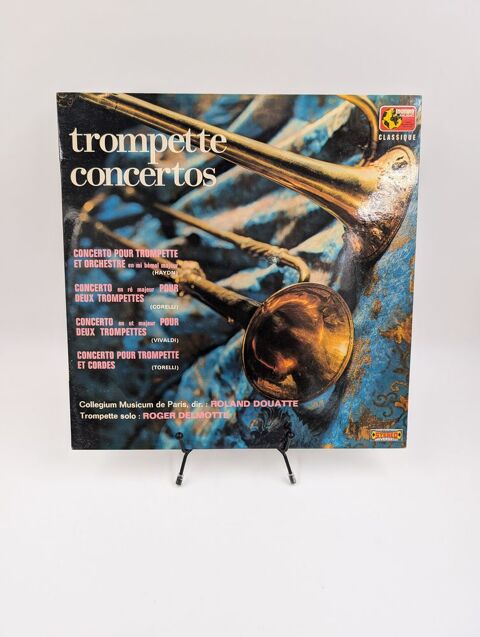 Vinyle 33 tours Trompette Concertos (Roland Douatte & Roger 8 Vulbens (74)