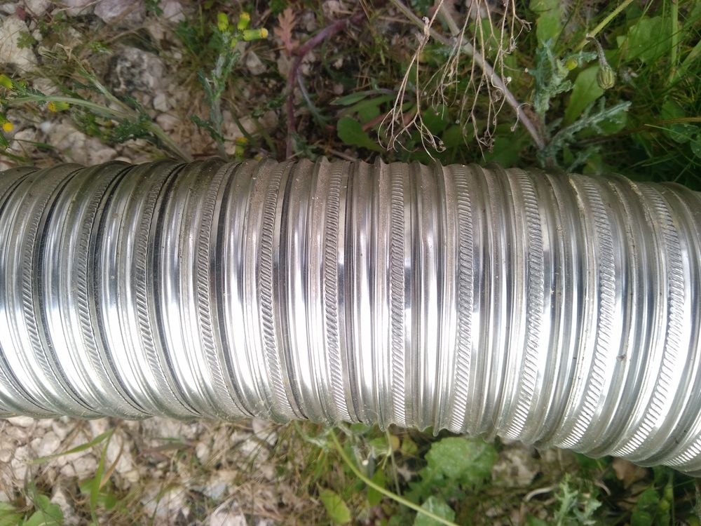 FUMISTERIE FLEXIBLE INOX POELE 80mm Bricolage