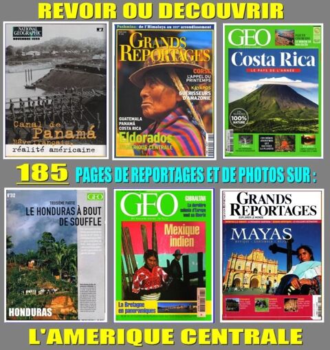 AM�RIQUE CENTRALE - g�o - AM�RIQUE DU SUD 18 Lille (59)