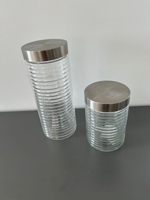 2 Bocaux en verre STAN de Conforama 17 cm et 27 cm 6 Saint-Laurent-du-Var (06)