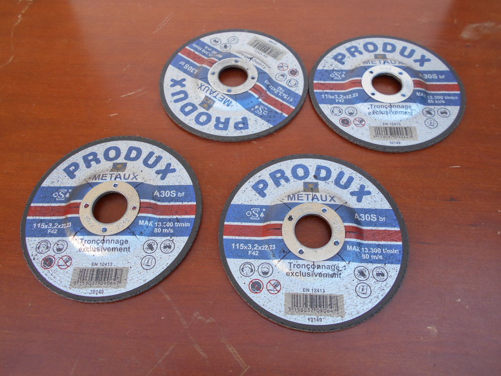 DISQUE TRON&Ccedil;ONNEUSE M&Eacute;TAUX " Produx " Bricolage