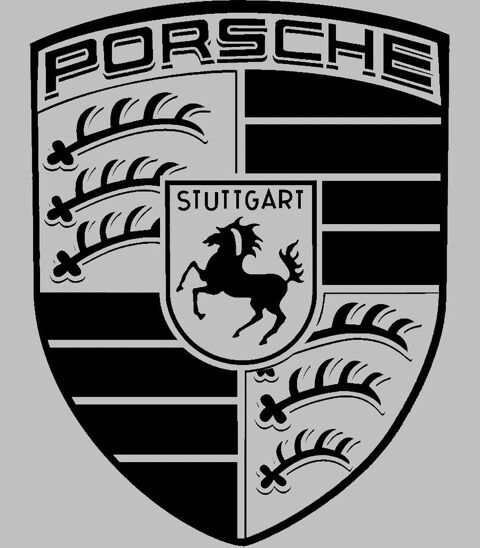 Gravure laser - Miroir grav - Logo Porsche 15 Metz (57)