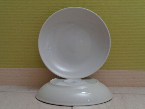 Assiettes &agrave; Couscous neuves h&ocirc;teli&egrave;re porcelaine H-LINE 90 66160 Le boulou