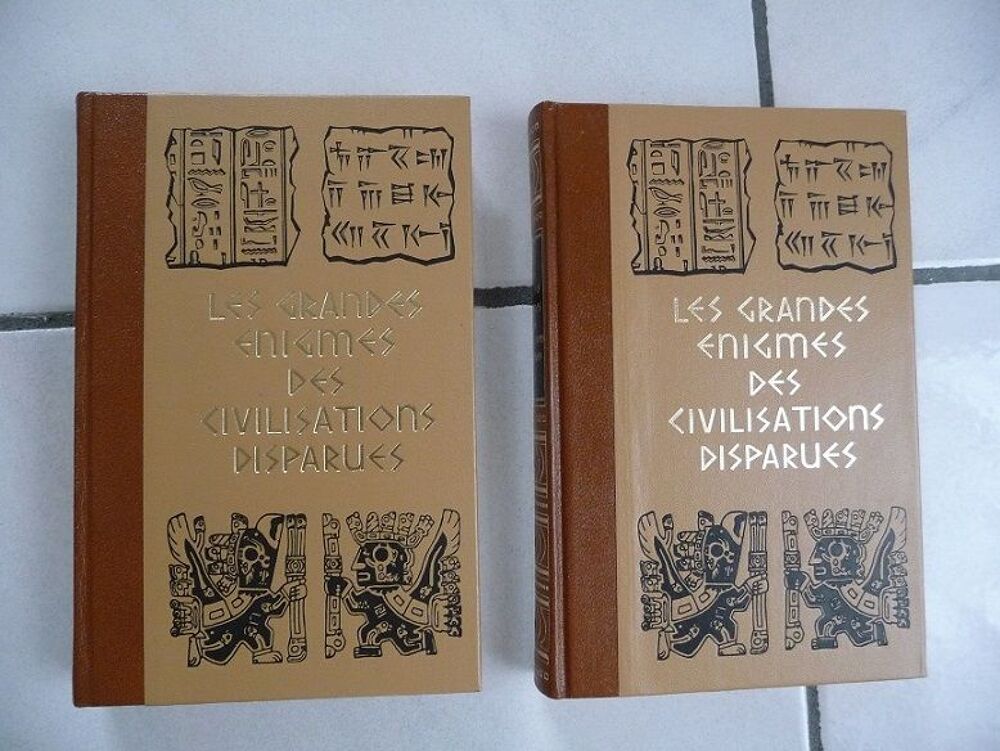 3 livres &eacute;nigmes civilisations disparues &amp; tr&eacute;sors perdus Livres et BD