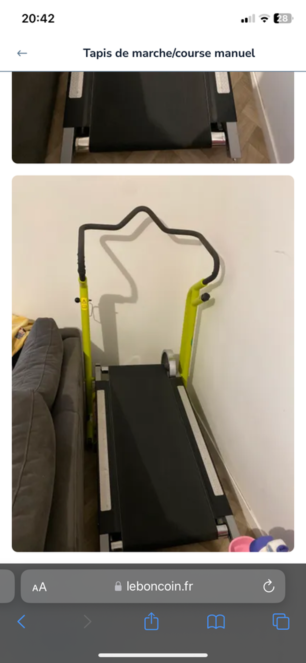 Tapis de marche/course Sports