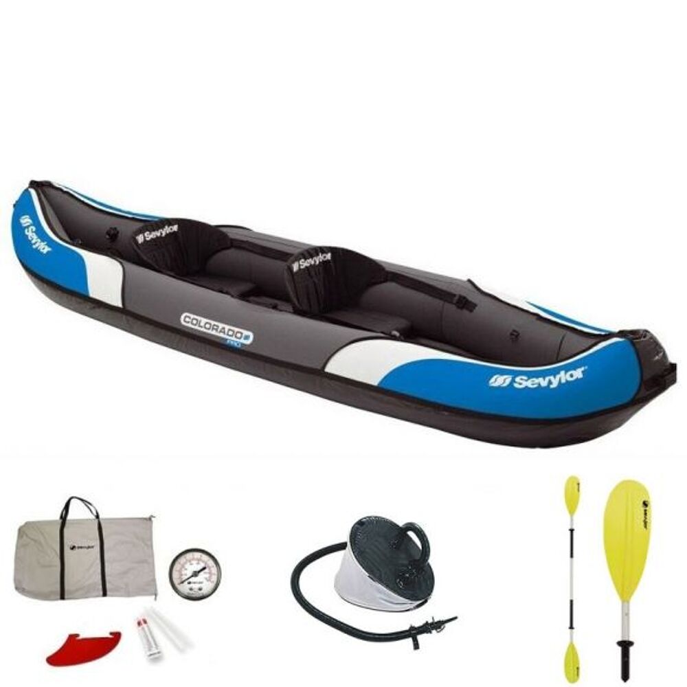 Kayak gonflable Sevylor Colorado KCC335 + 5 gliets ++ Sports