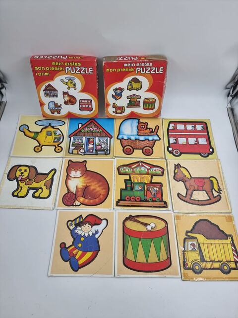 Lot de puzzles pour enfant (manque 1 pièce) 2 Vulbens (74)