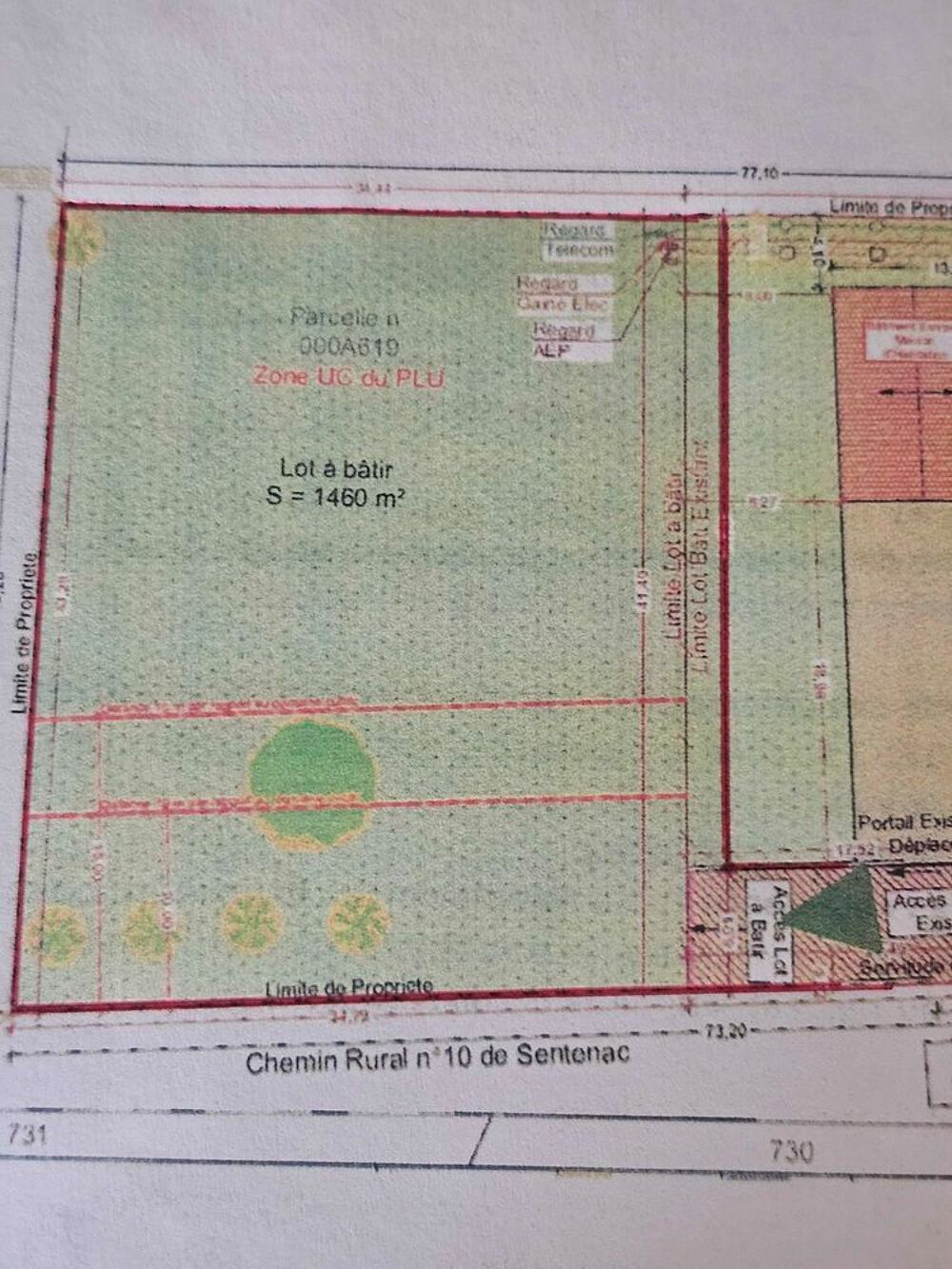 Vente Terrain terrain constructible Rieumes