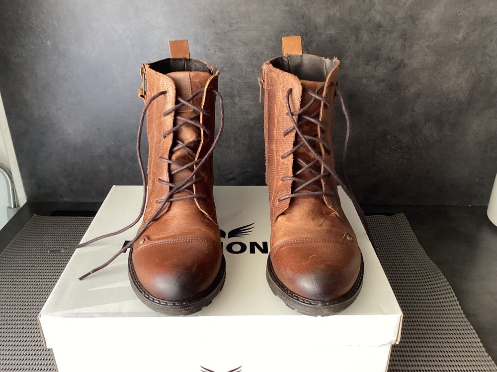 Bottines en cuir Chaussures
