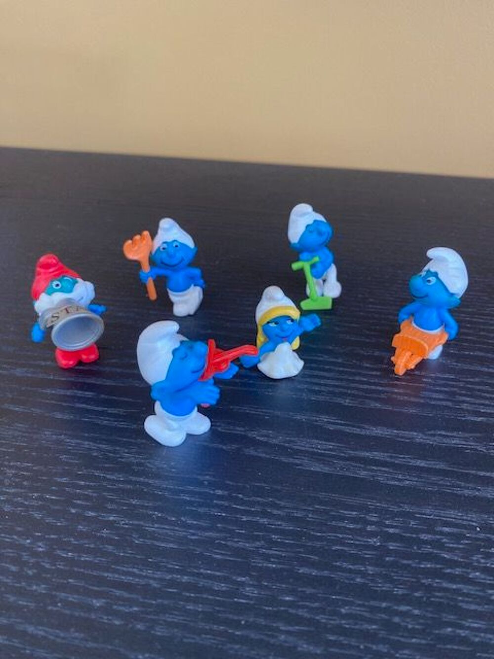 Lot 6 figurines Schtroumpf Jeux / jouets