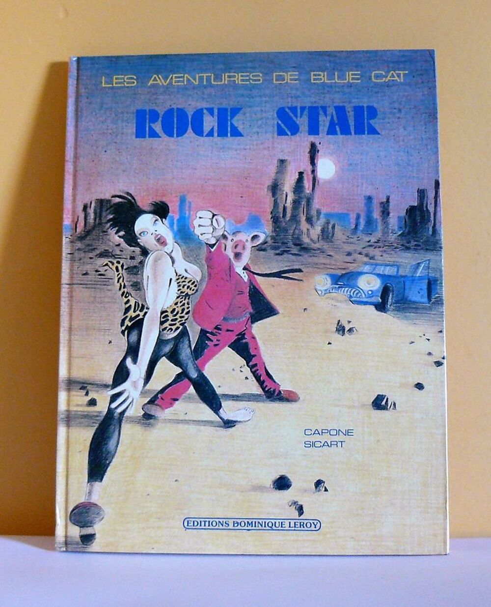 Les aventures de Blue Cat : Rock Star - tome 1 - Capone Livres et BD