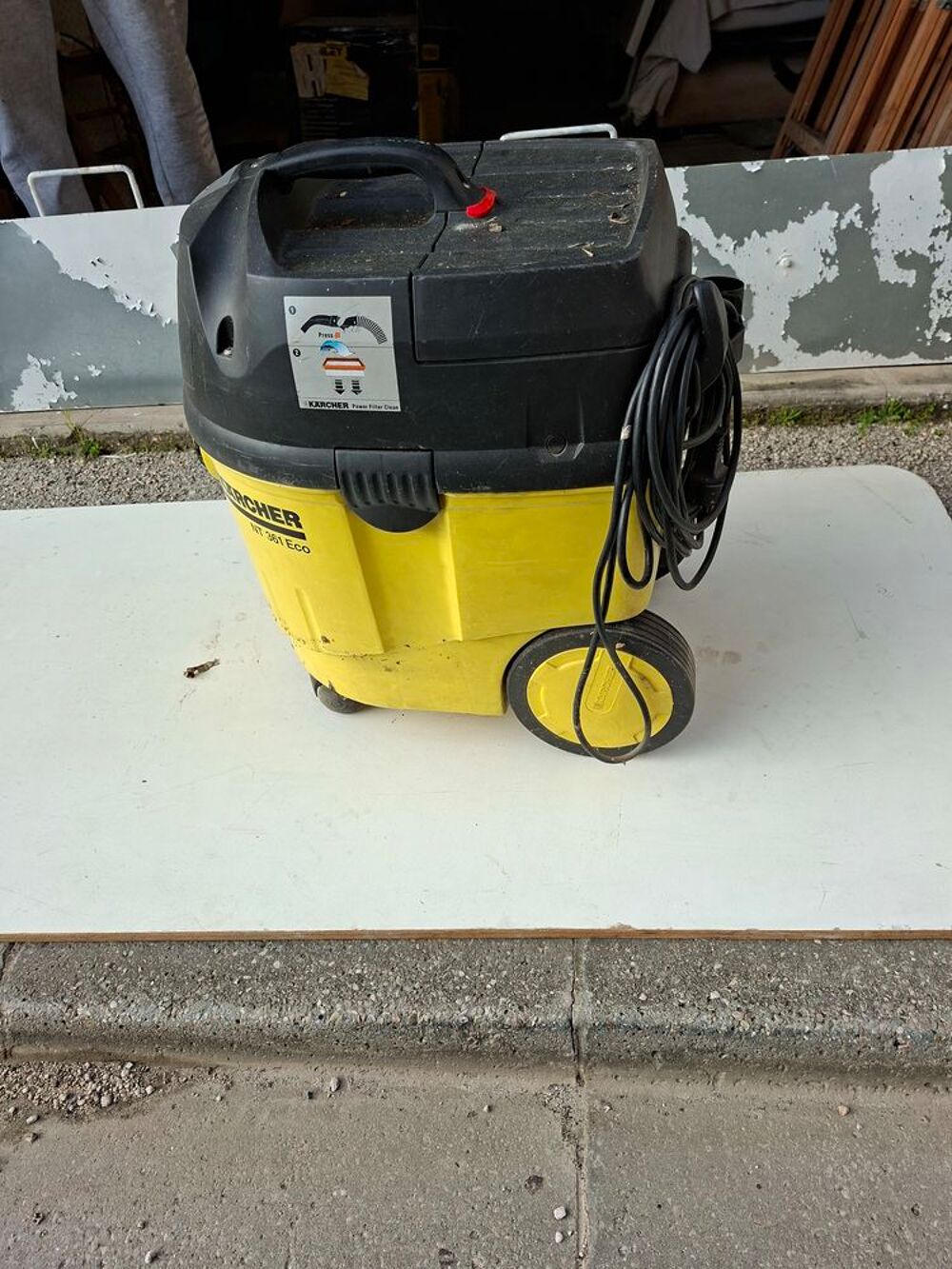 aspirateur (air/eau) Bricolage