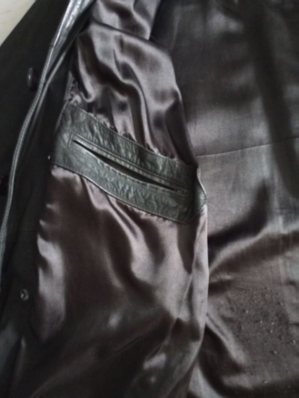 veste cuir v&eacute;ritable "les terribles" Vêtements