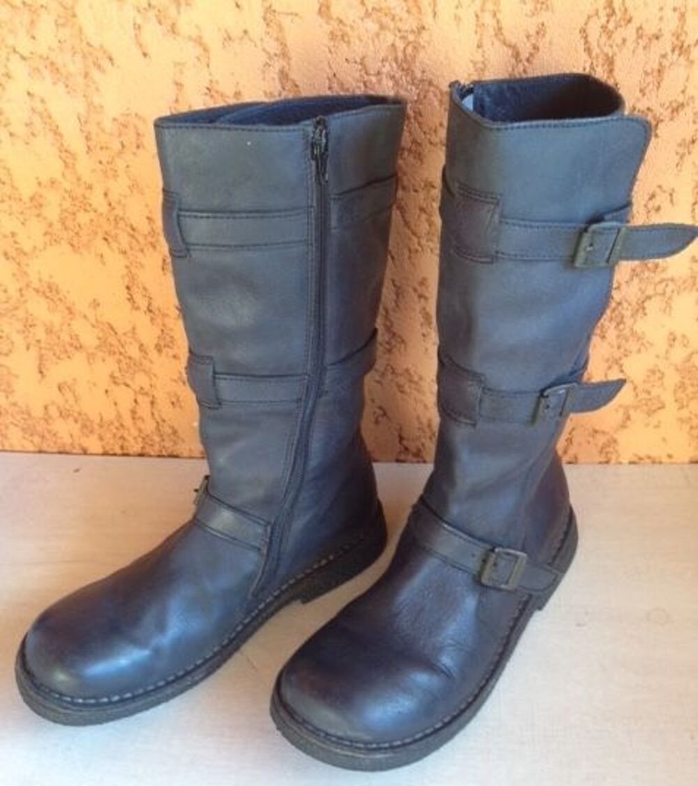 Bottes KICKERS femme 39 noir Chaussures