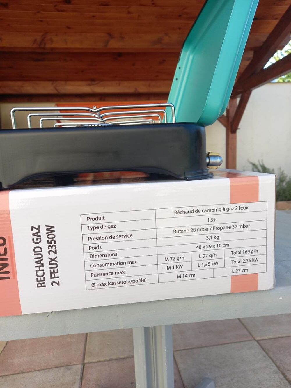 gaz deux feux Electroménager