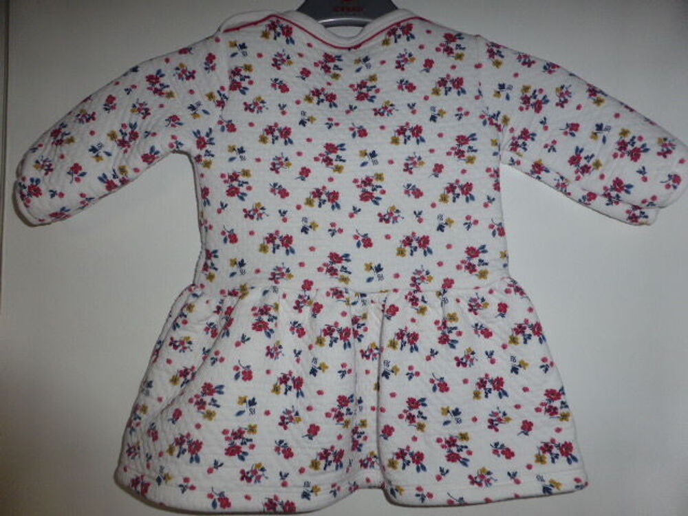 Petit Bateau robe fleurie manches longues 12 mois Vêtements enfants