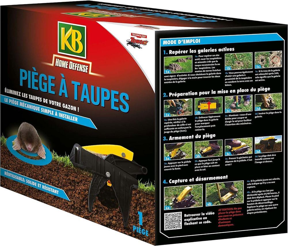 Pi&egrave;ge &agrave; taupes KB Jardin