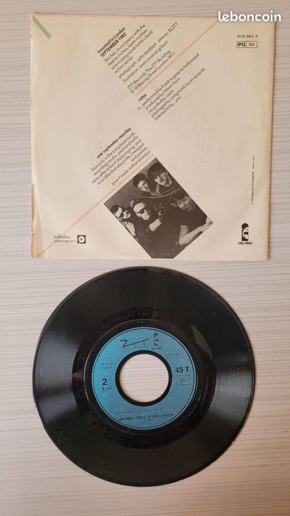 Disques vinyles 45 T Audio et hifi