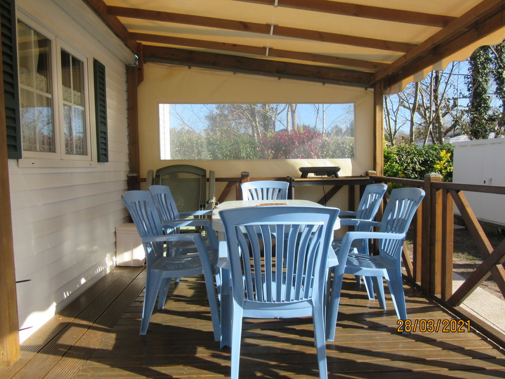   Grand Mobil Home climatis et Ombrag  Aquitaine, Sainte-Eulalie-en-Born (40200)