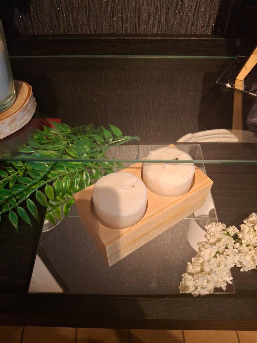 meuble de chevet ou rangement ikea malm brun n&eacute;gociable Meubles