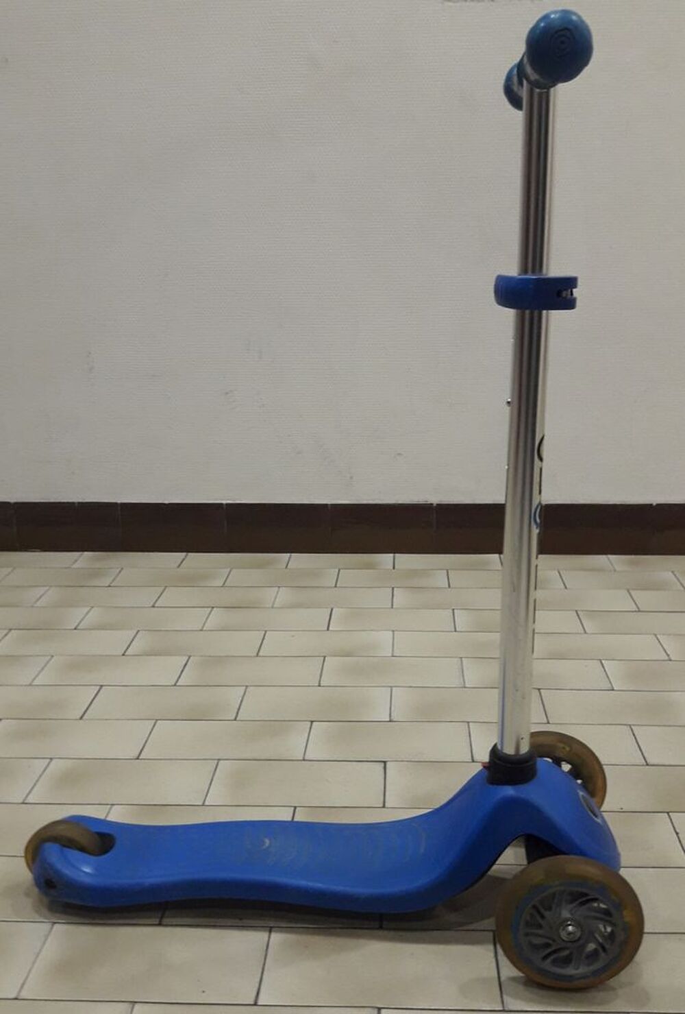 Trottinette enfant GLOBBER 3 roues bleu Sports