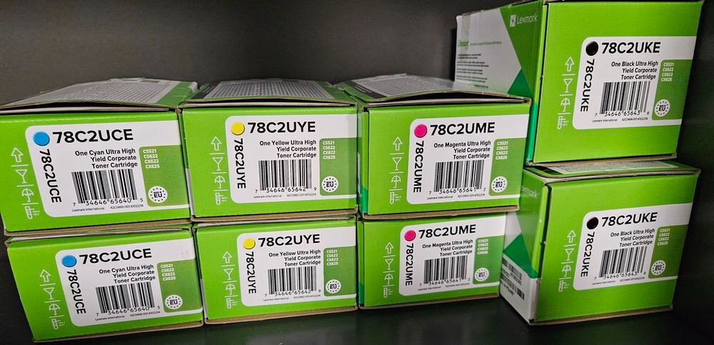 Original Lexmark Cartouche des Toner 78C2U pour CS521 Matériel informatique