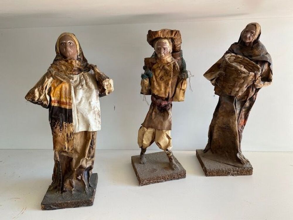 Statuette en papier m&acirc;ch&eacute; dans l'Art Mexicain 15 euros l'un Décoration