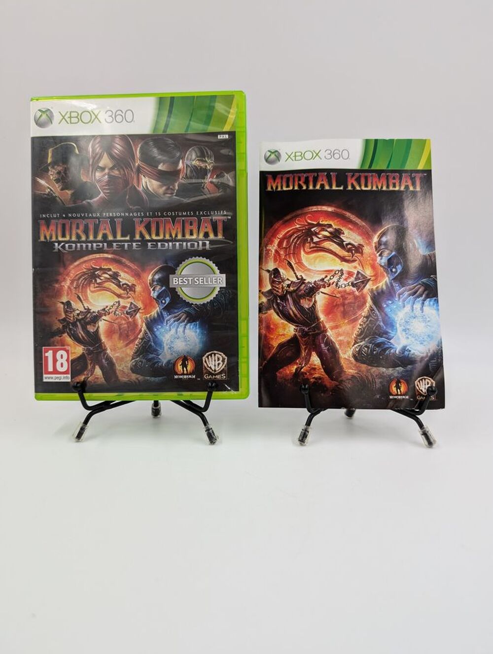 Jeu Xbox 360 Mortal Kombat : Komplete Edition complet Consoles et jeux vidéos