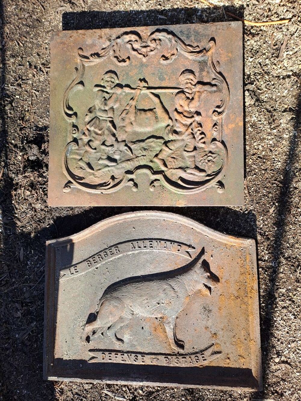 plaque chemin&eacute;e Décoration