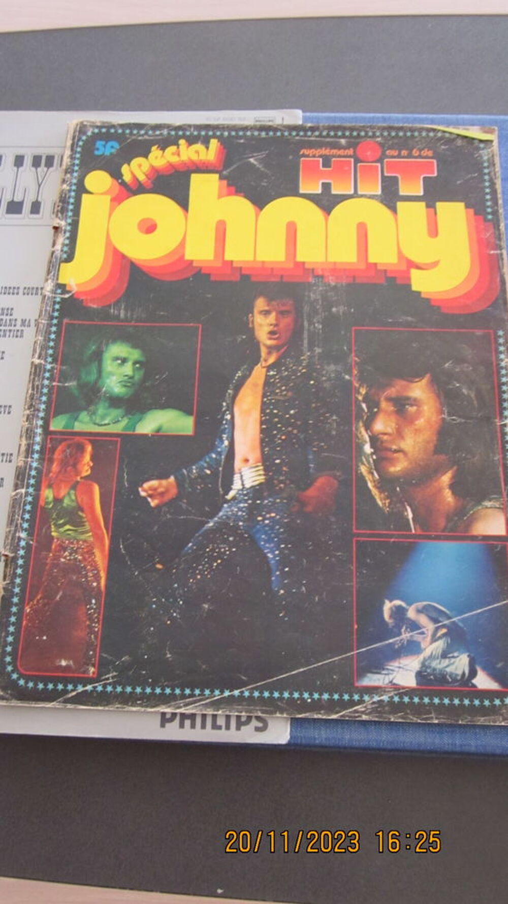 Coffret de 10 Vinyles de Johnny Hallyday Story de 1975 CD et vinyles