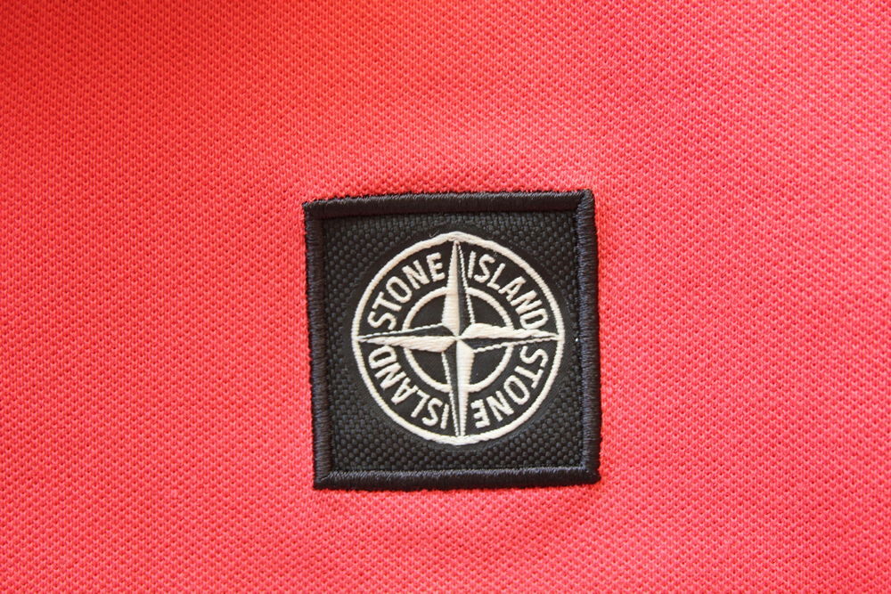 Polo rouge STONE ISLAND T.M Vêtements